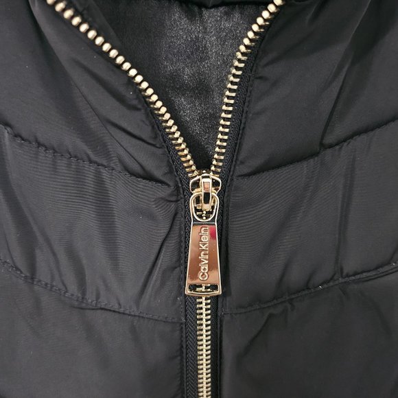Calvin Klein Outerwear Puffer Vest Black S (NWOT) - Picture 9 of 11